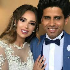 حمدي الميرغني وإسراء عبد الفتاح