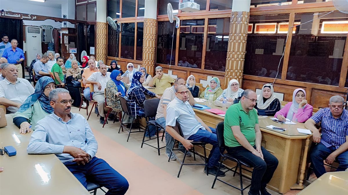تعليم الفيوم: خطة تدريبية لموجهي عموم المديرية وموجهي أوائل الإدارات التعليمية على تطبيق معايير جودة المعلم