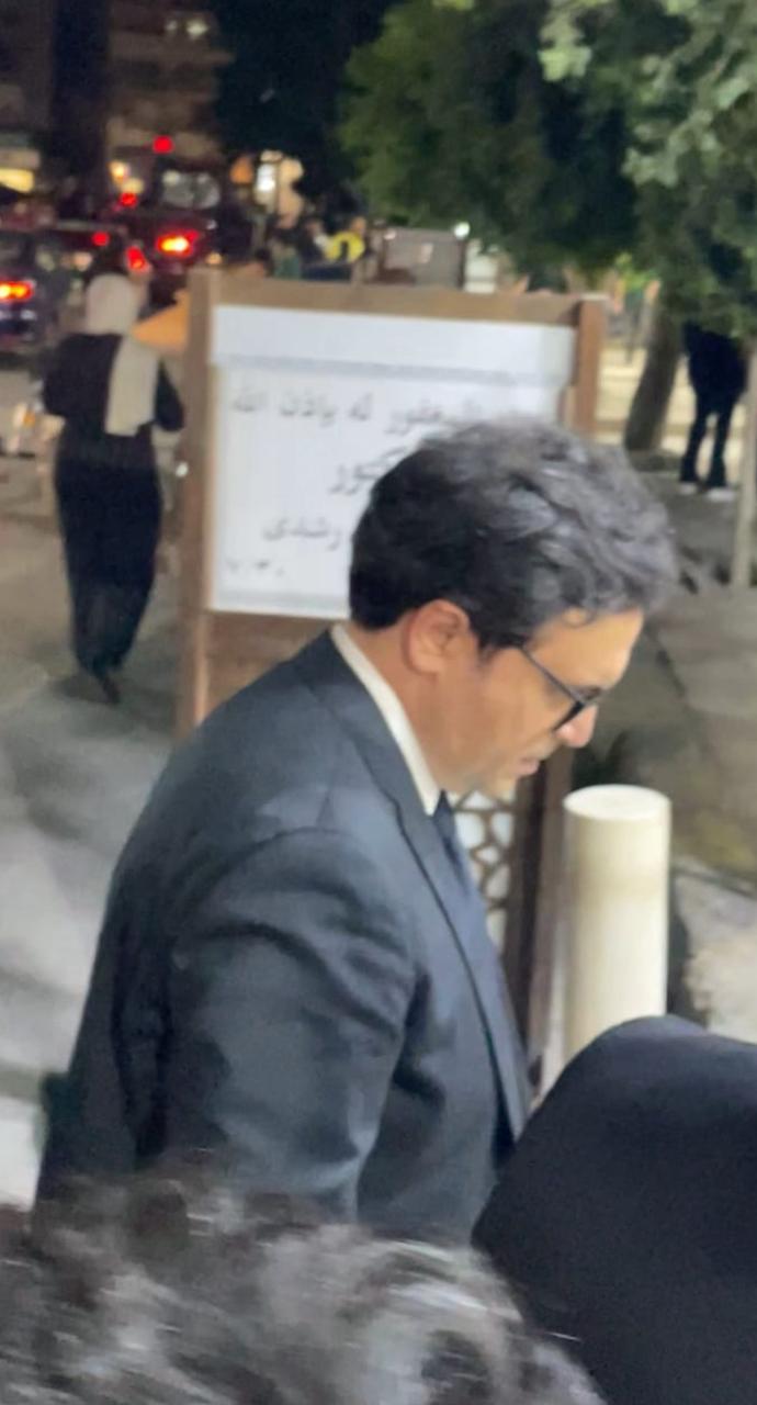 عزاء شقيق المخرج المسرحي الكبير خالد جلال رئيس قطاع الإنتاج الثقافي بمسجد الحامدية الشاذلية
