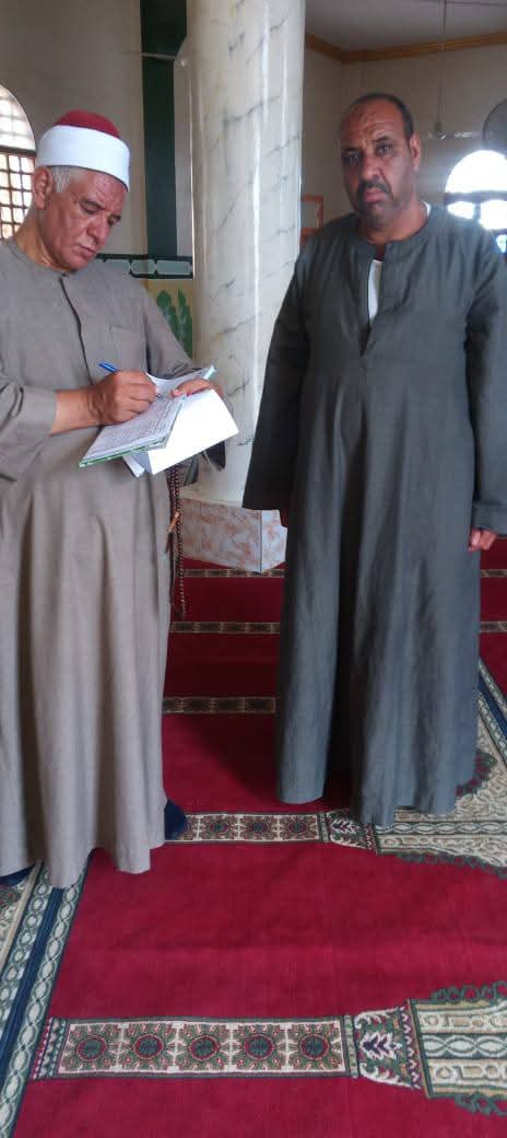 جولة مفاجئة لمدير أوقاف الفيوم على المساجد ويؤكد: الحفاظ على المرافق العامة مطلب شرعى ووطني