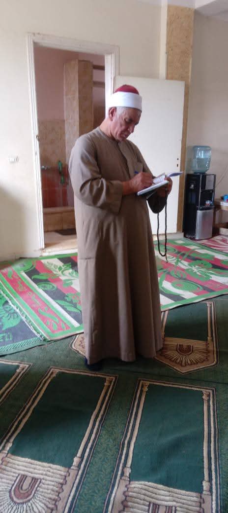 جولة مفاجئة لمدير أوقاف الفيوم على المساجد ويؤكد: الحفاظ على المرافق العامة مطلب شرعى ووطني