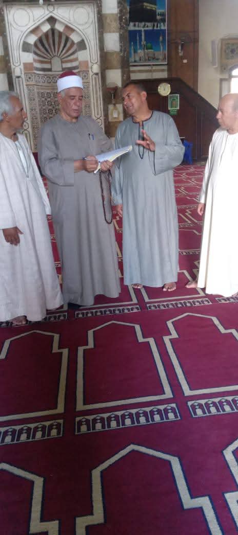 جولة مفاجئة لمدير أوقاف الفيوم على المساجد ويؤكد: الحفاظ على المرافق العامة مطلب شرعى ووطني