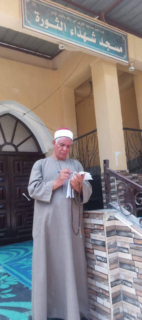 جولة مفاجئة لمدير أوقاف الفيوم على المساجد ويؤكد: الحفاظ على المرافق العامة مطلب شرعى ووطني