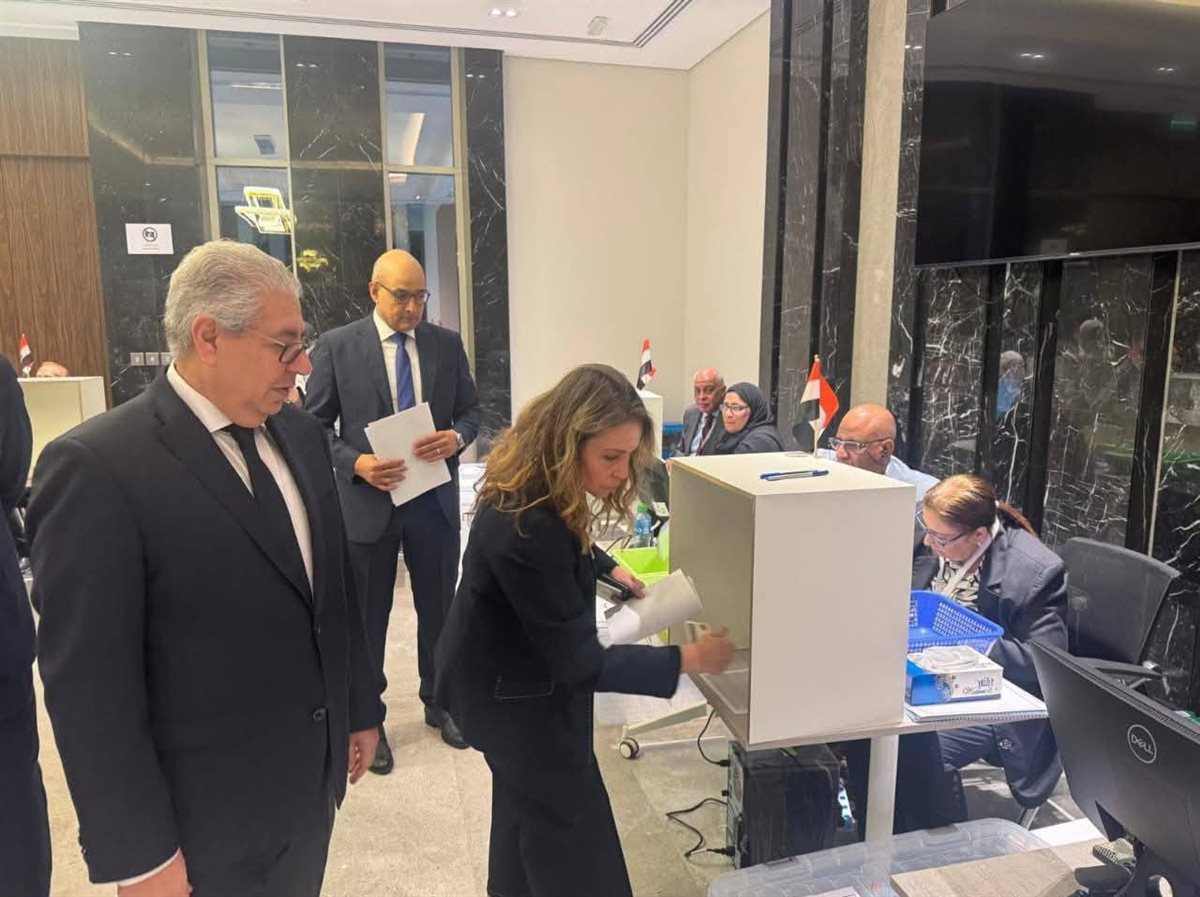 انتخابات مجلس الشيوخ في السفارة المصرية بلبنان