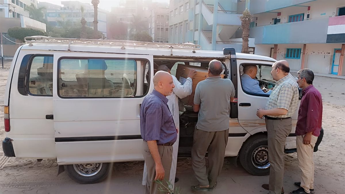 قبيصي : يتابع مركز توزيع أسئلة الشهادة الإعدادية في مادتي العلوم والكمبيوتر وتكنولوجيا المعلومات