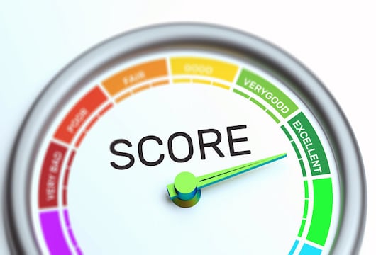 خدمة اي سكور في البنوك 