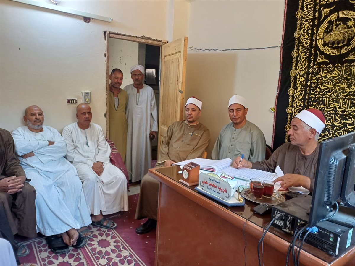 مدير أوقاف الفيوم يواصل جولاته المرورية على مقر الإدارات الفرعية
