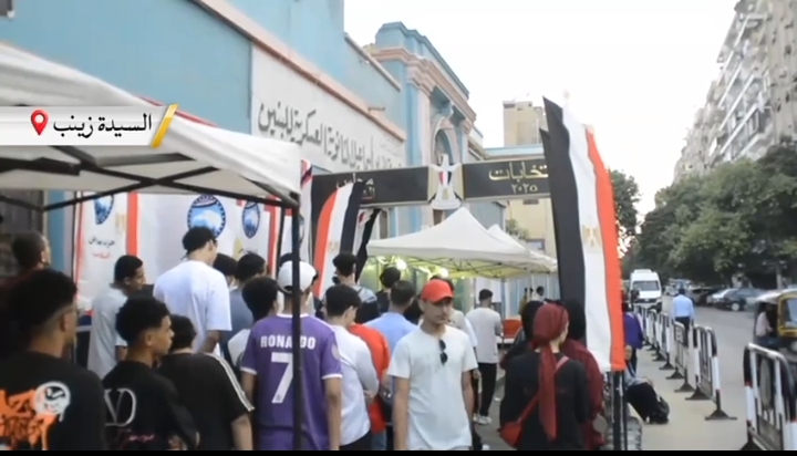 توافد كثيف في السيدة زينب قبل فتح اللجان.. حشود مبكرة تعكس وعي الناخبين