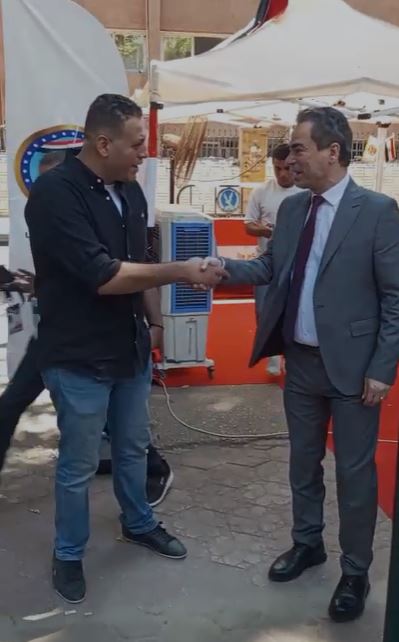 استقبال الجماهير للمسلماني