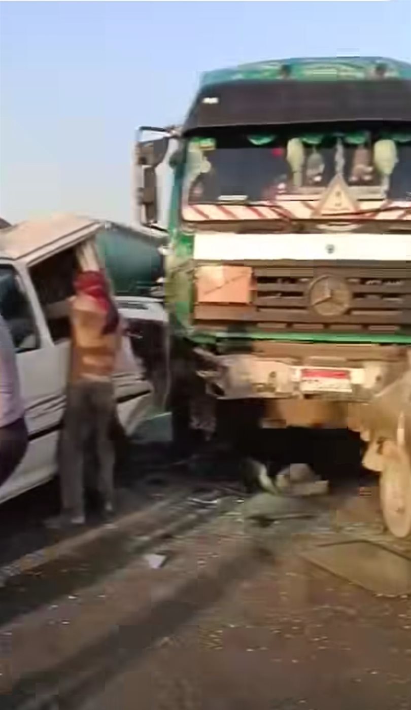 آثار الحادث