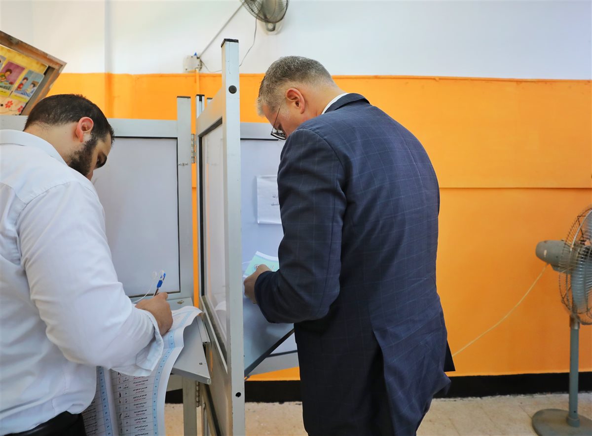 وزير البترول يدلي بصوته في انتخابات مجلس الشيوخ