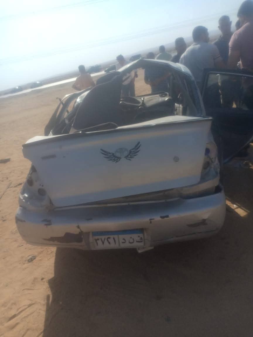 اثار  الحادث 