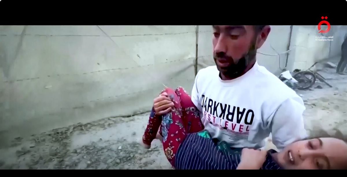 قطاع غزة المنكوب 