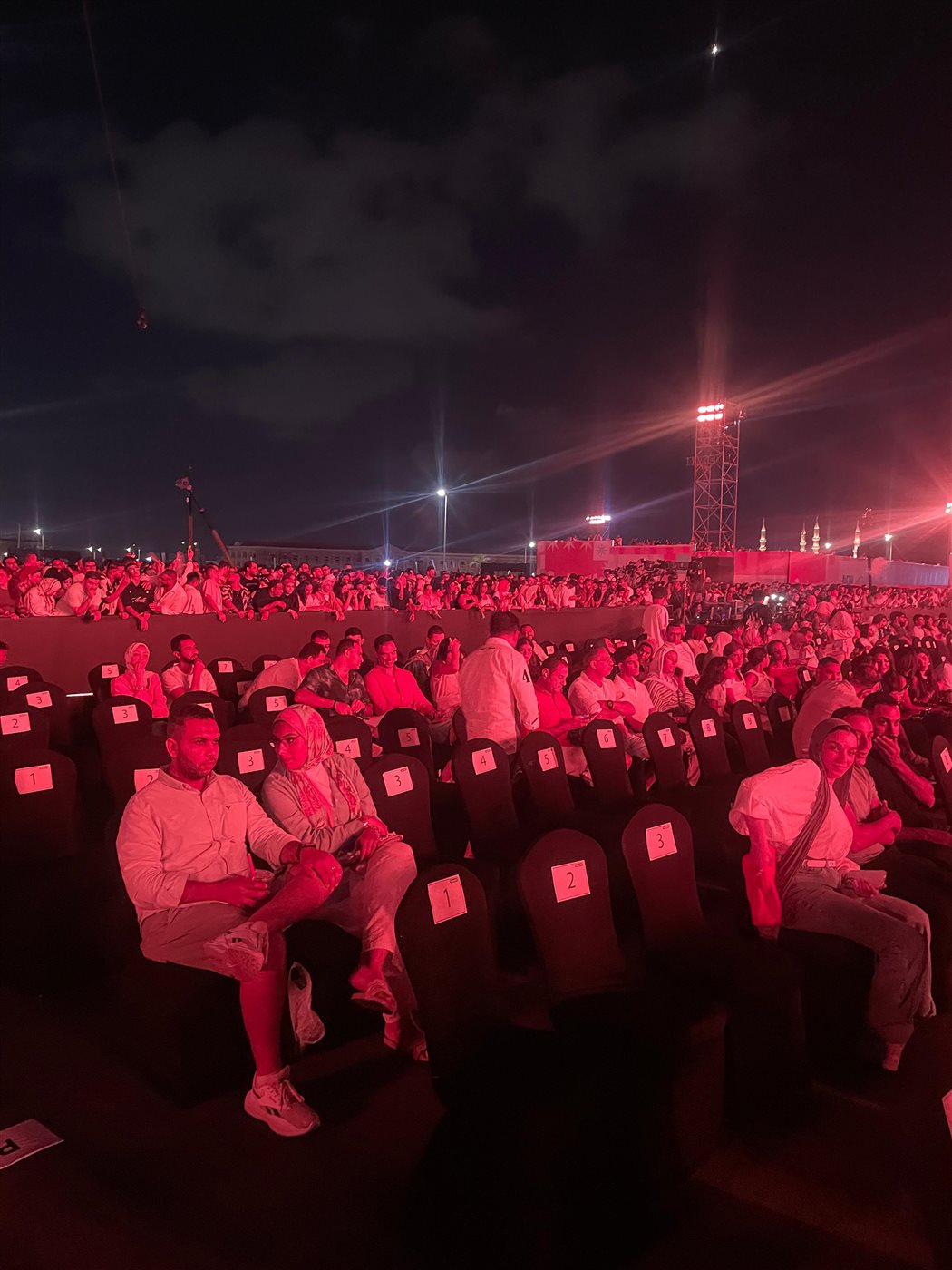 حفل تامر عاشور ضمن فعاليات الدورة الثالثة لمهرجان العلمين الجديدة