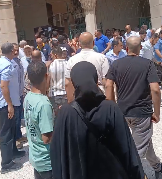 جنازة طبيبة الامتياز سلمى حبيش