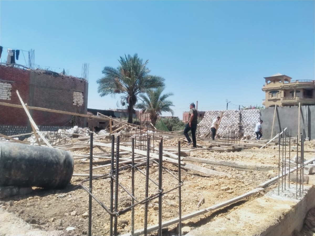 حملة مكبرة تسفر عن 22 حالة إسترداد أملاك دولة وإزالة لتعديات على الأراضي الزراعية بابشواى
