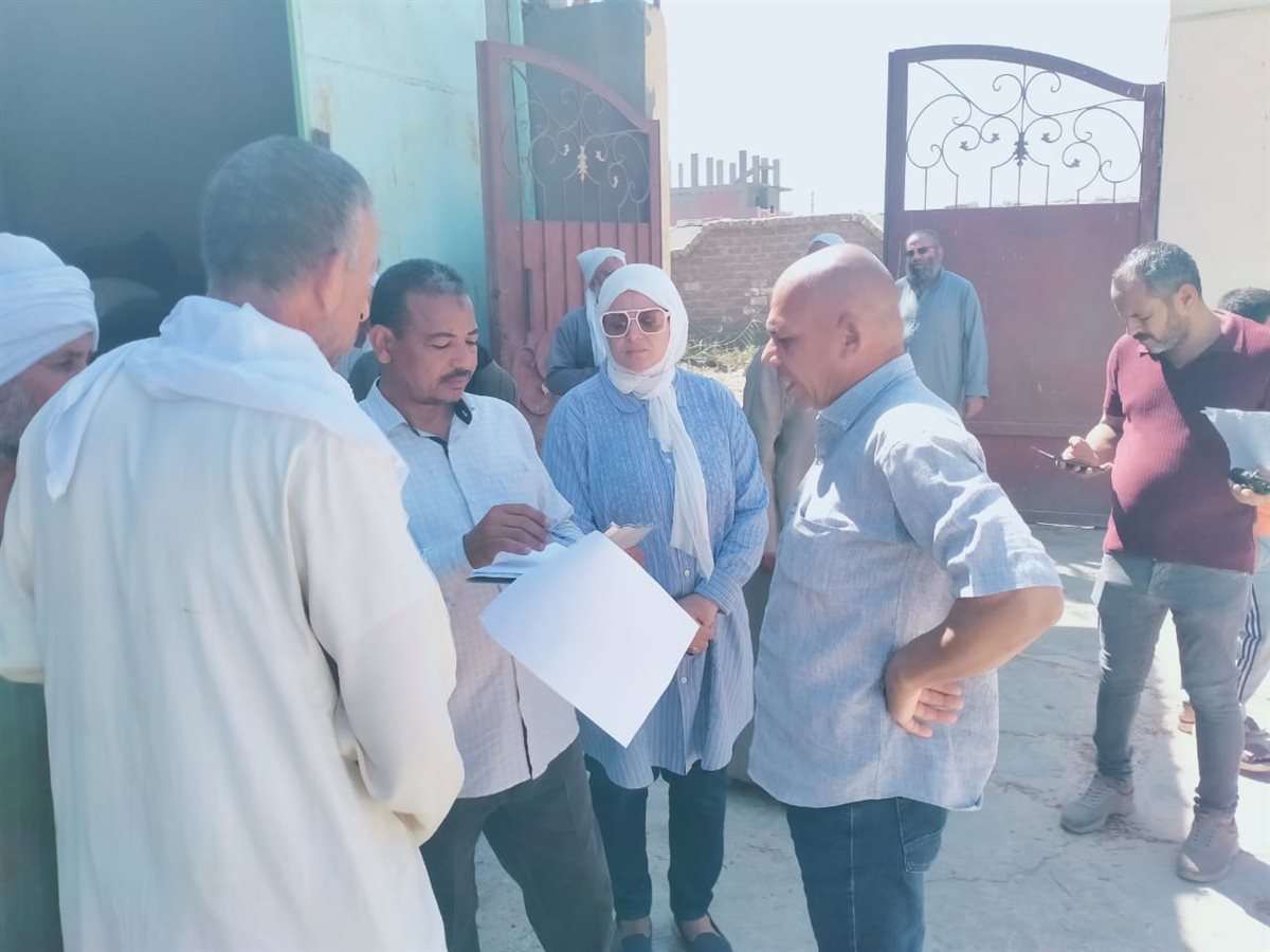 حملة مكبرة تسفر عن 22 حالة إسترداد أملاك دولة وإزالة لتعديات على الأراضي الزراعية بابشواى