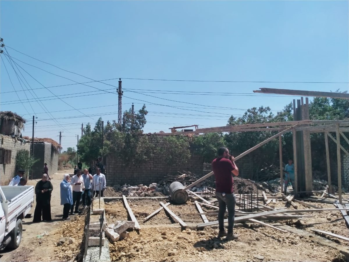 حملة مكبرة تسفر عن 22 حالة إسترداد أملاك دولة وإزالة لتعديات على الأراضي الزراعية بابشواى