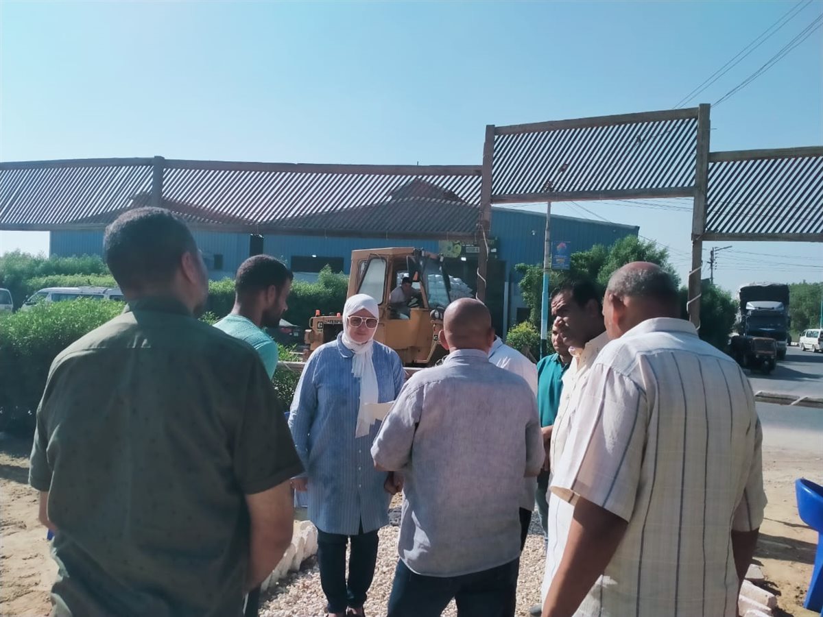 حملة مكبرة تسفر عن 22 حالة إسترداد أملاك دولة وإزالة لتعديات على الأراضي الزراعية بابشواى