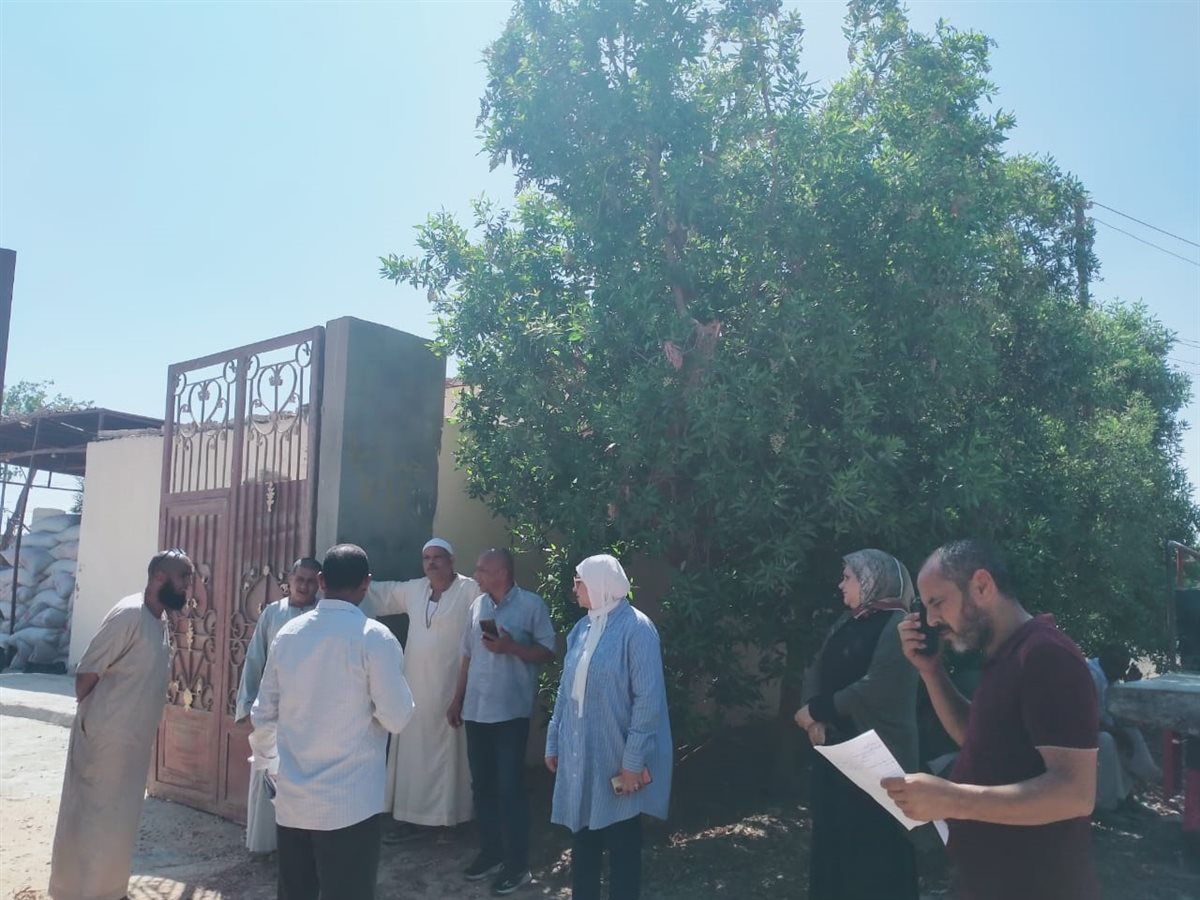 حملة مكبرة تسفر عن 22 حالة إسترداد أملاك دولة وإزالة لتعديات على الأراضي الزراعية بابشواى