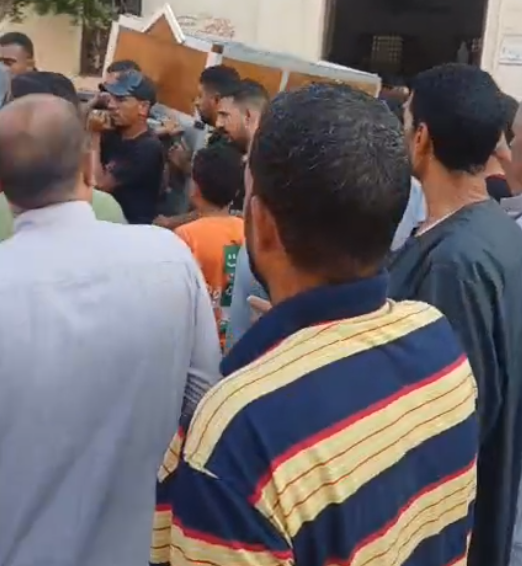 جنازة عامل نظافة بالشرقية