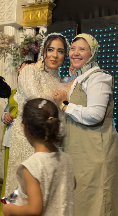 خميس شعبان عبد الرحيم نجل شعبان عبد الرحيم يحتفل بزفاف ابنته حنان
