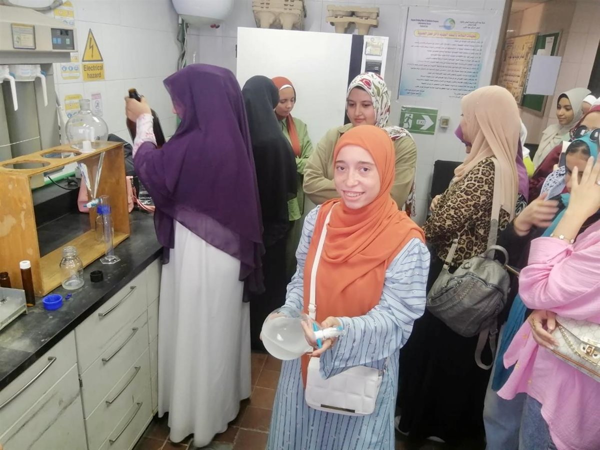 مياه الفيوم تدرب طلاب كلية العلوم على أحدث تقنيات معالجة مياه الشرب والصرف الصحي