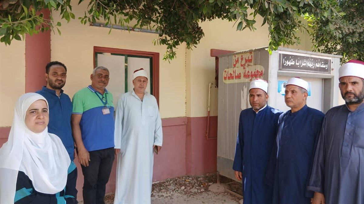 قوافل الرحمة والمواساة تواصل نشاطها بأوقاف الفيوم بزيارة مستشفى فيديمين المركزي