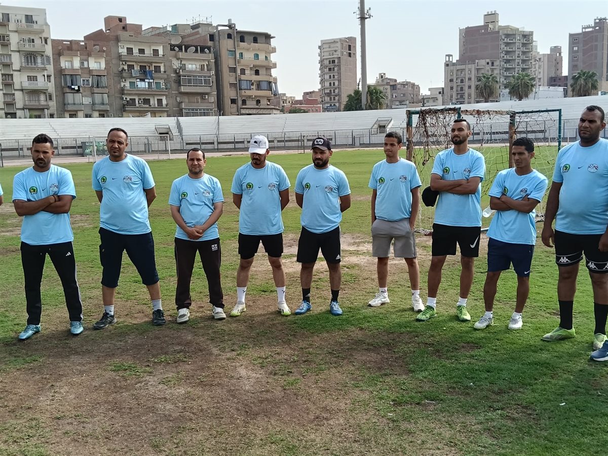 رمية التماس والركلات والمهارات الحركية... محاضرات فى دورة المدربين بالفيوم