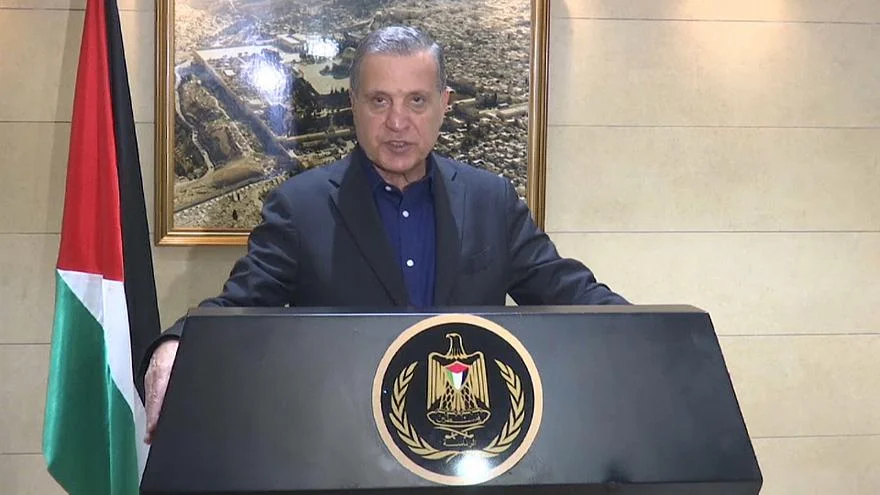  المتحدث الرسمي باسم الرئاسة الفلسطينية نبيل أبو ردينة