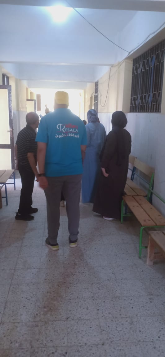 تعليم الفيوم: قافلة طبية بمدرسة أبو بكر الباسل بإطسا بالتعاون مع جمعية رسالة