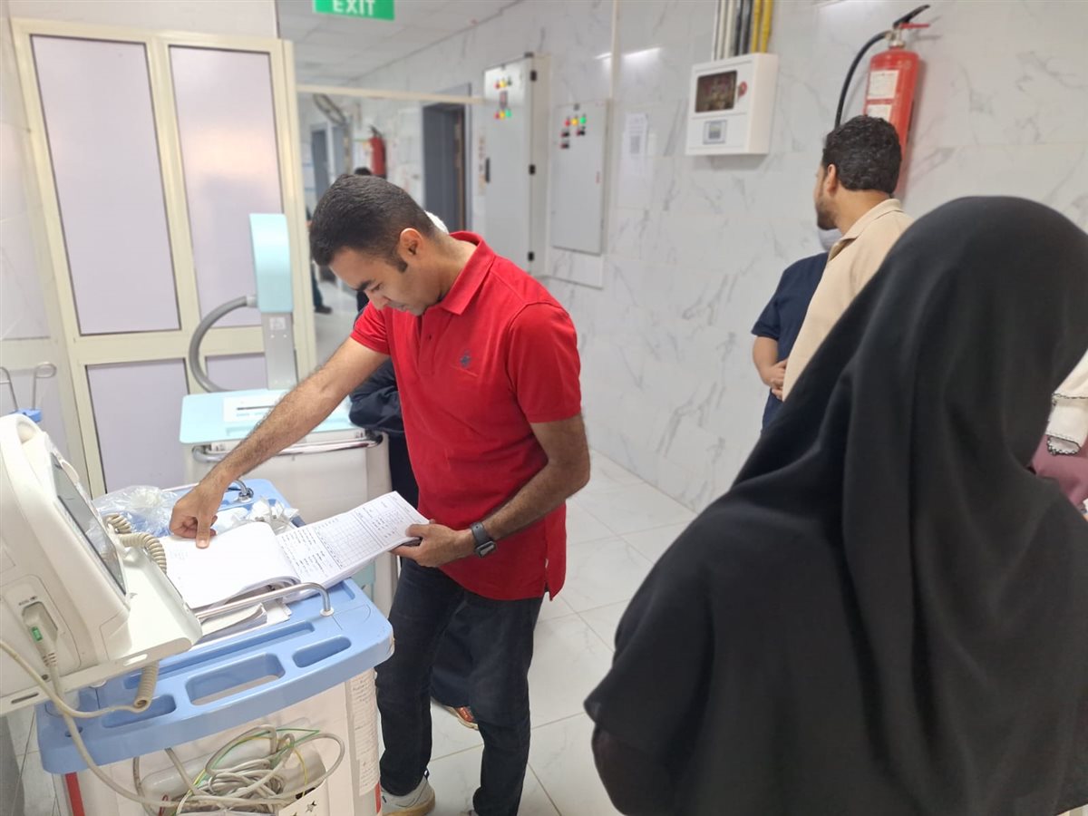 وكيل الصحة يفاجئ مستشفى الحميات والفيوم العام ويطمئن على جاهزية وحدة العامرية للاعتماد