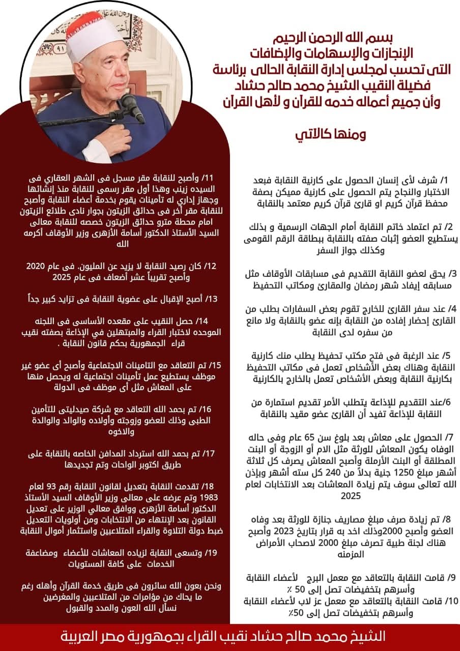 كشف حساب محمد حشاد