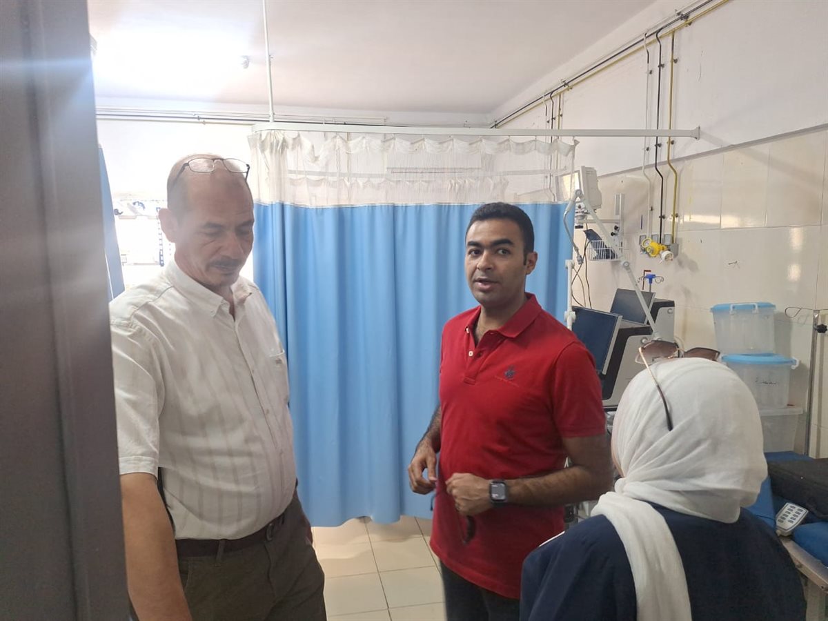وكيل الصحة يفاجئ مستشفى الحميات والفيوم العام ويطمئن على جاهزية وحدة العامرية للاعتماد