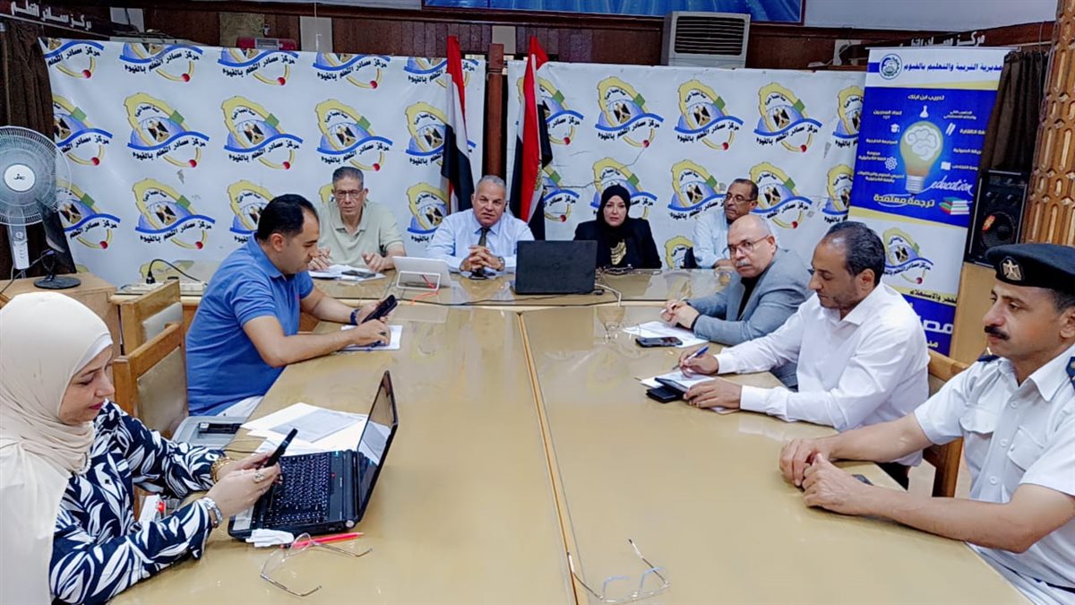  قبيصي: يتابع غرفة عمليات امتحانات الثانوية العامة 