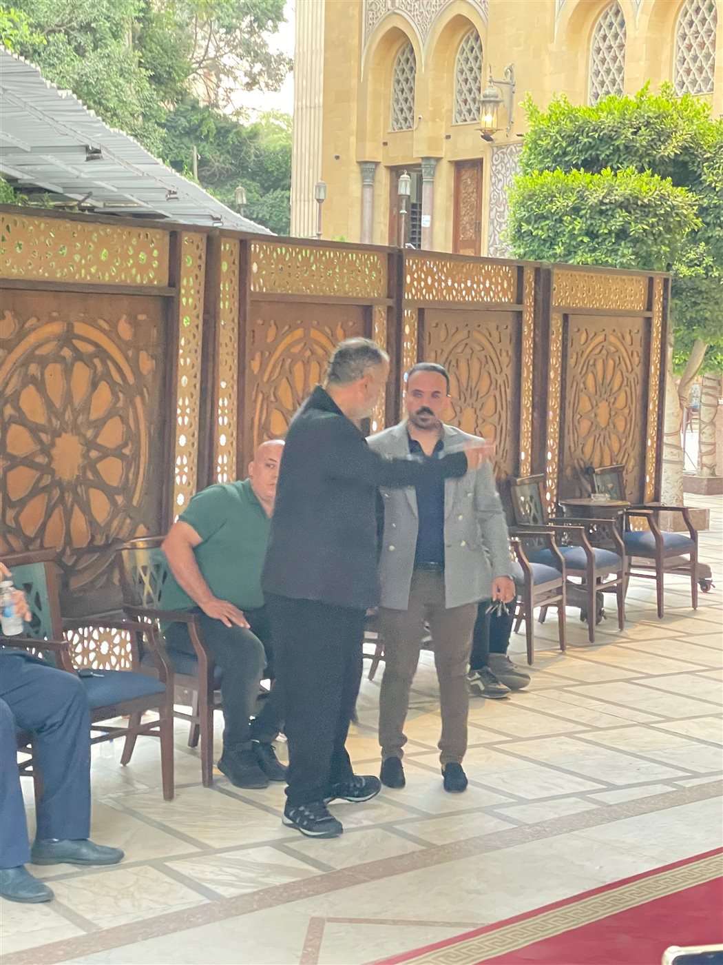 عزاء والدة صبحي خليل