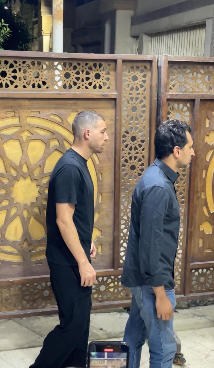 عزاء مدير التصوير تيمور تيمور في مسجد الحامدية الشاذلية بحضور نجوم الفن