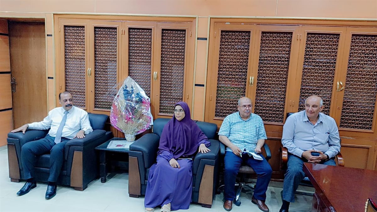 قبيصي : يجتمع بإدارة التنسيق العام والفني بالمديرية لمناقشة آليات لجنة الندب والنقل