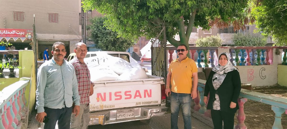 تموين الفيوم يضبط 1000 علبة سجائر و269 جركن زيوت سيارات مجهولة المصدر 