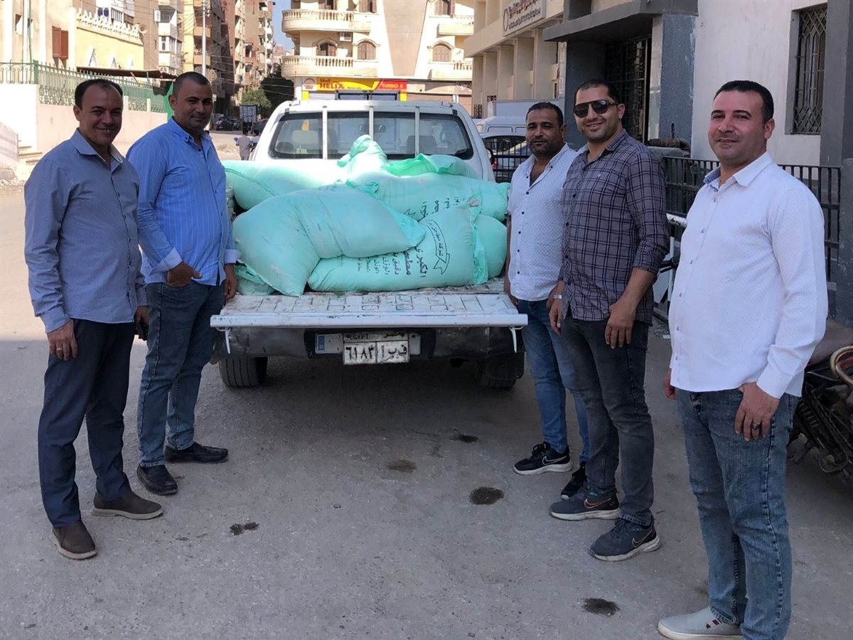 3 طن دقيق بلدي مدعم و2 طن أسمدة زراعية ومحظور بيعهما أو تداولمها بالفيوم