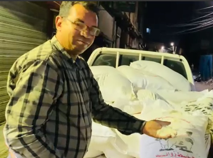 3 طن دقيق بلدي مدعم و2 طن أسمدة زراعية ومحظور بيعهما أو تداولمها بالفيوم