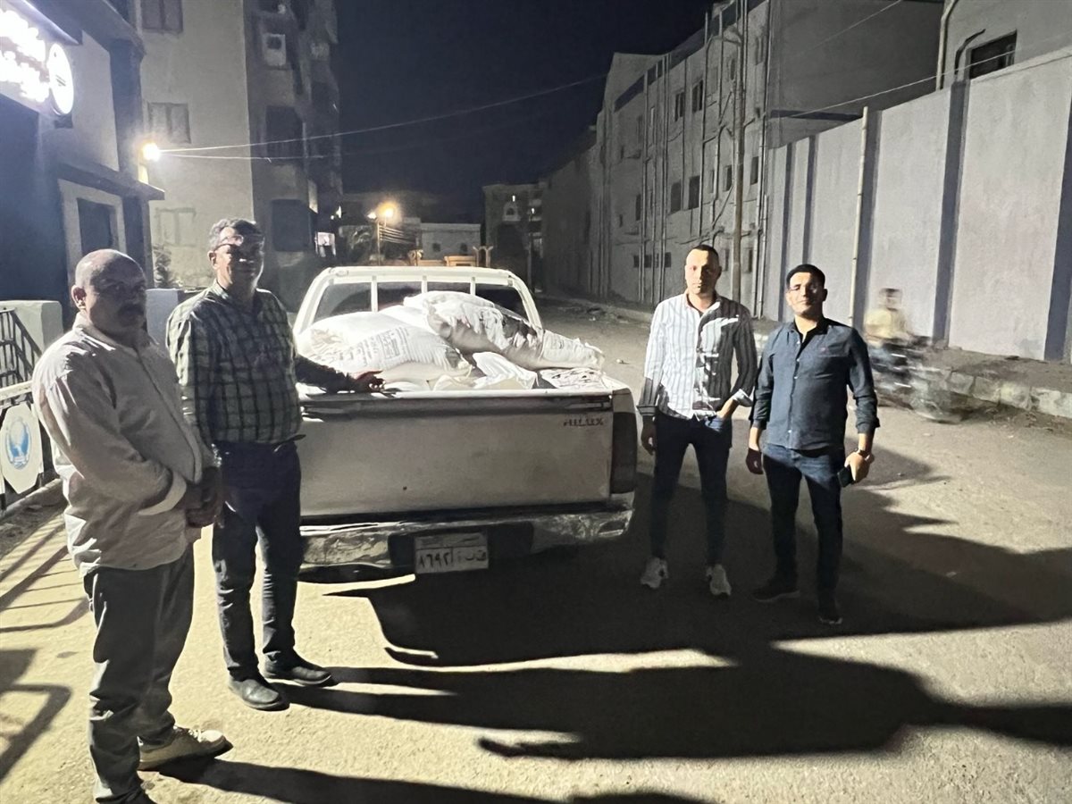 3 طن دقيق بلدي مدعم و2 طن أسمدة زراعية ومحظور بيعهما أو تداولمها بالفيوم <br>