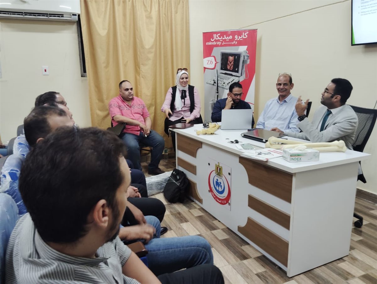 وكيل الصحة يشهد اللقاء العلمي الدوري القسم العظام بمستشفى الفيوم العام<br> 