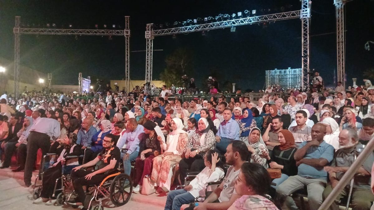 الجمهور في حفل إيهاب توفيق