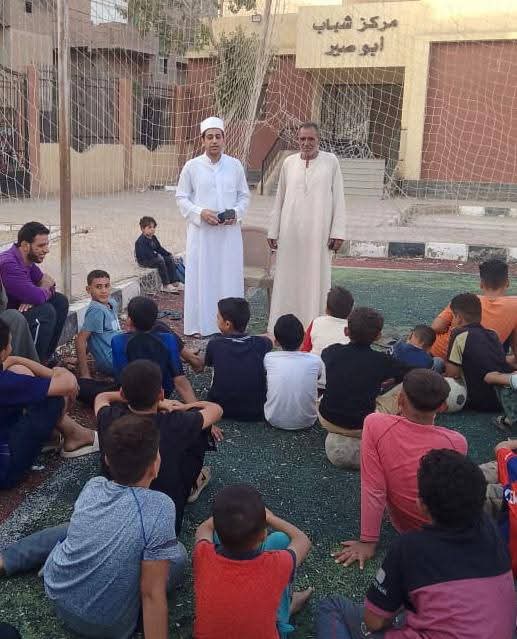 قوافل دعوية لأوقاف الفيوم بمراكز الشباب بعنوان