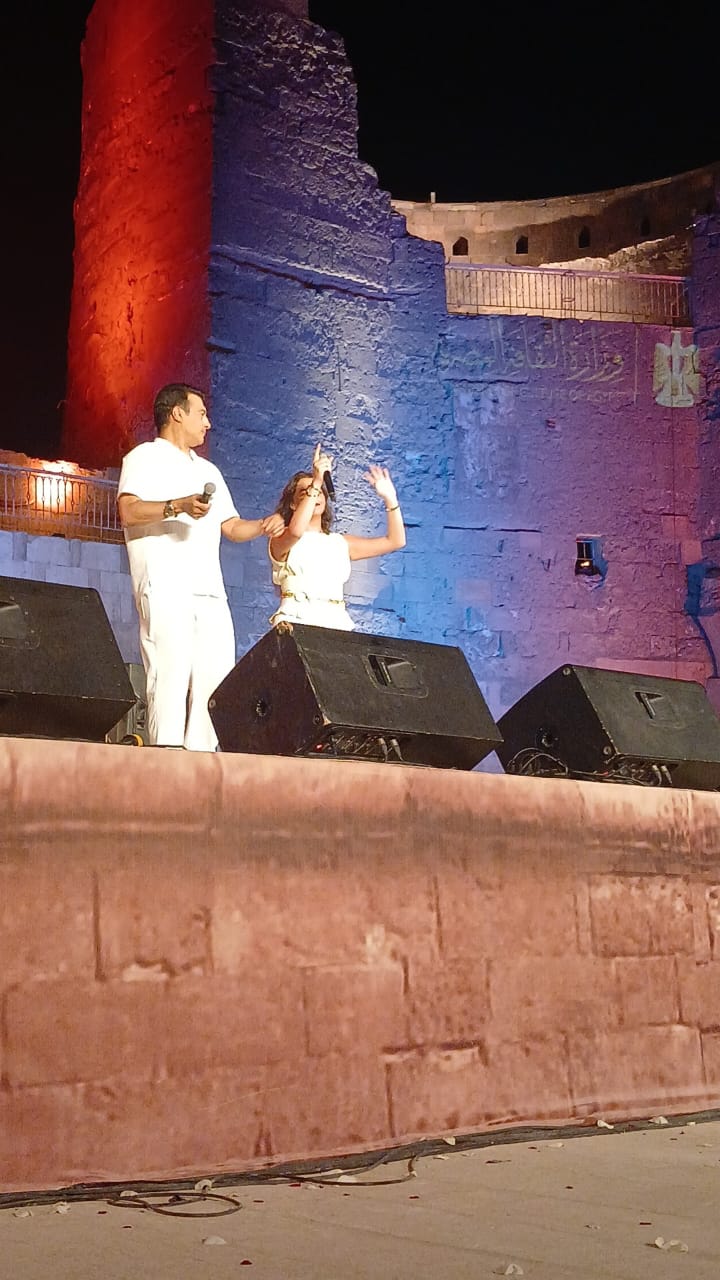 حفل إيهاب توفيق في مهرجان القلعة