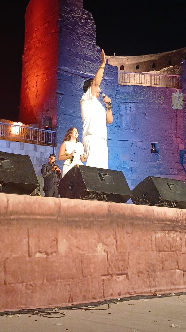 حفل إيهاب توفيق في مهرجان القلعة