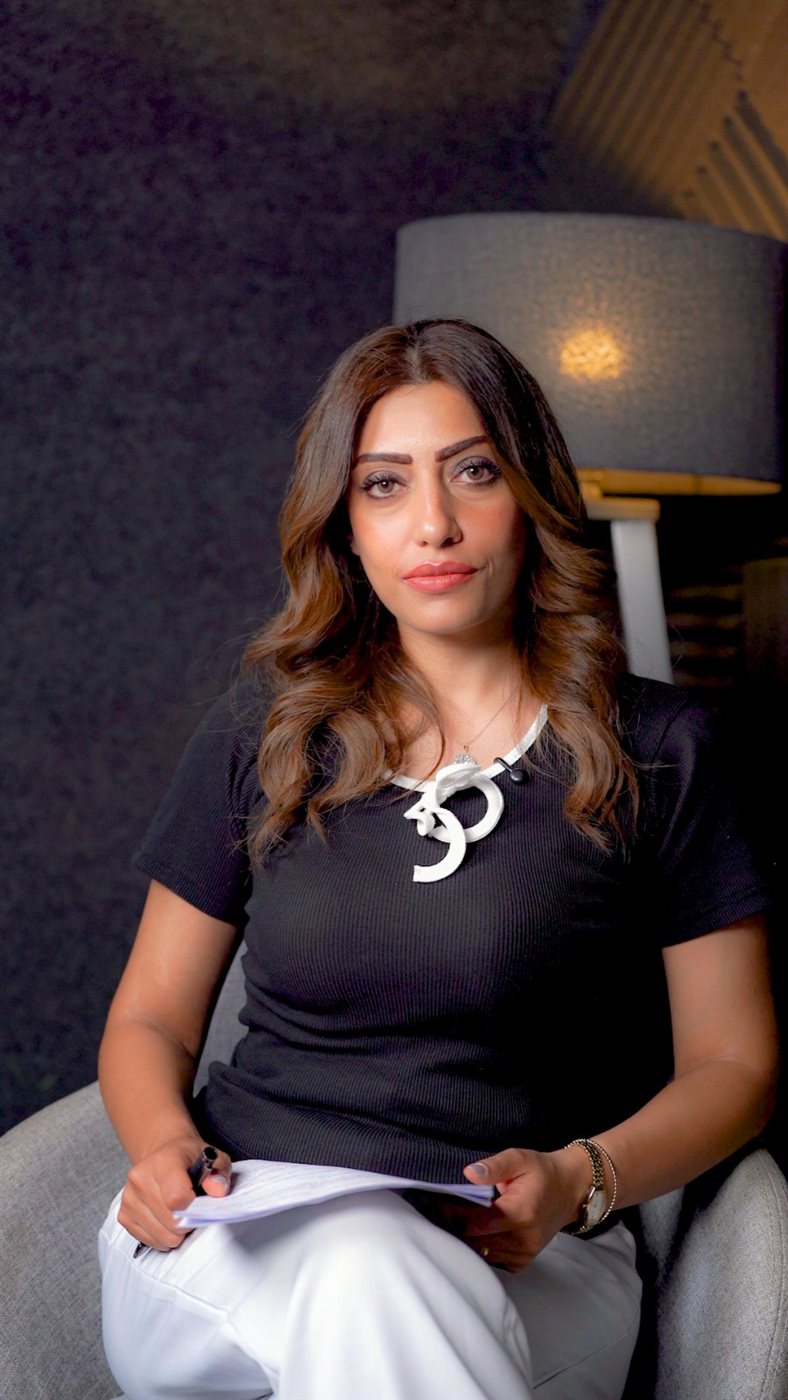 <strong>الزميلة سارة محي </strong>