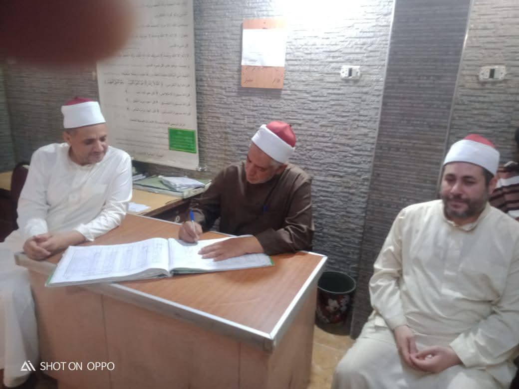 مدير مديرية أوقاف الفيوم يواصل جولاته المرورية المفاجئة على مقر الإدارات