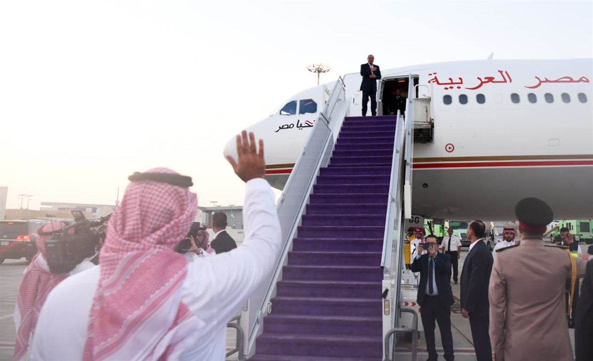 الأمير محمد بن سلمان والرئيس السيسي 